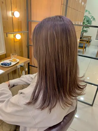 ロング インナーカラー /ヘアメ じゅんのヘアスタイル