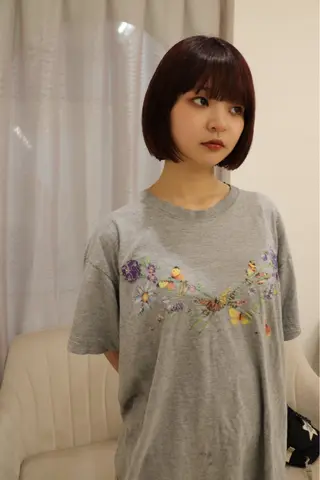 ショート カラー 松村 澪里のヘアスタイル