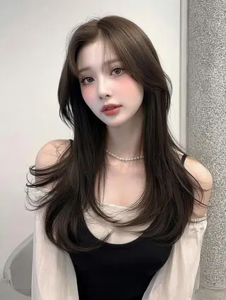 セミロング 🔥似合わせカット 管野一稀/仙台/富沢のヘアスタイル