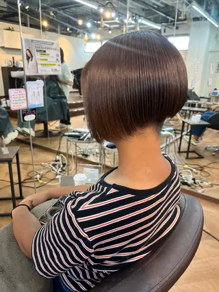 ショート 🍒Ayana🍒 艶カラー🍒のヘアスタイル