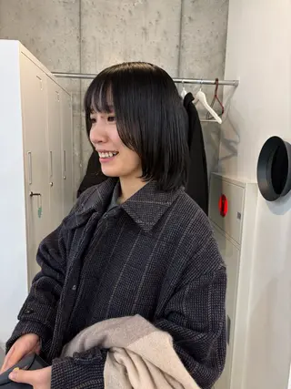 ミディアム パーマ NOUN所属・eri kinjoのヘアスタイル