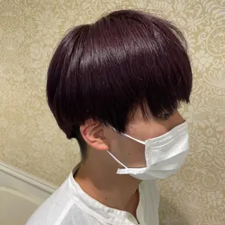 ショート カラー メンズ 髪質改善カラー💎 オオネヨシナリのヘアスタイル