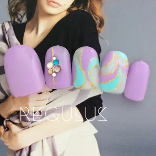 ネイル Regulus 西川のネイルデザイン