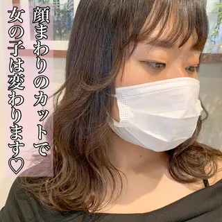 セミロング 💖レイヤー×美髪 💖momoのヘアスタイル
