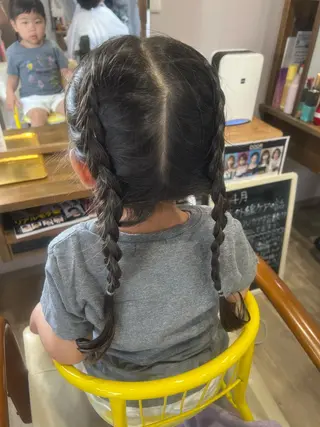 キッズ B-rilliant ビーリリアント所属・今井 里美のヘアスタイル