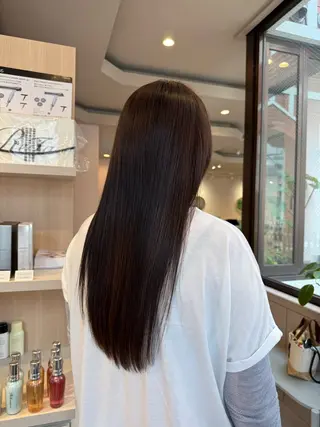 ロング カラー AYATO 'のヘアスタイル