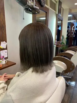 ショート カラー ヘアアレンジ メンズ 加藤 瑠美のヘアスタイル