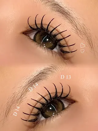 マツエク・マツパ il  Anng 名駅店所属・il Anng 伊藤  妃那のマツエク・マツパデザイン