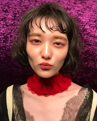 ミディアム 村瀬 浩司のヘアスタイル