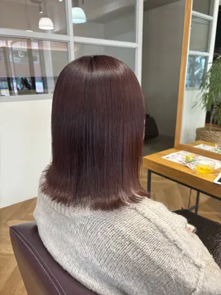 ミディアム フローレン KANAKOのヘアスタイル