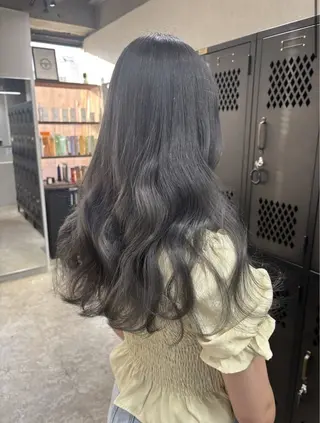 ロング カラー ブレンバイドット所属・ニュアンスカラー/ 🫧レミ(坊主)のヘアスタイル