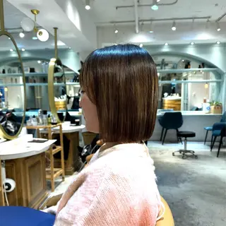 ミディアム 髪質改善/ボブ /韓国/erikoのヘアスタイル