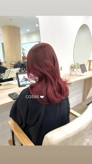 ロング カラー TOKI mahoのヘアスタイル