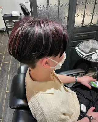 ミディアム カラー パーマ ヘアアレンジ メンズ キッズ ネイル マツエク・マツパ 🫧垢抜けヘア🫧 SHIORIのヘアスタイル