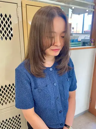 ミディアム カラー 🔶SUNC ツヅキチアキ🔶のヘアスタイル