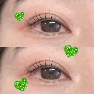 マツエク・マツパ Saari 🍒 yukaのマツエク・マツパデザイン