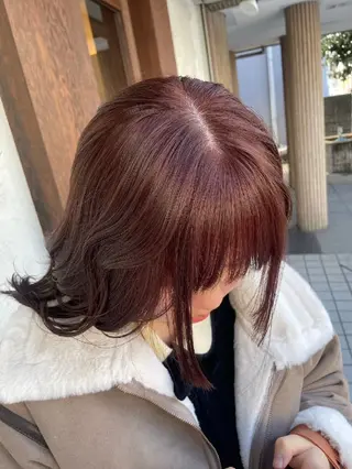 カラー 束感まつぱ🥑🤍 NATUKI🤍のマツエク・マツパデザイン