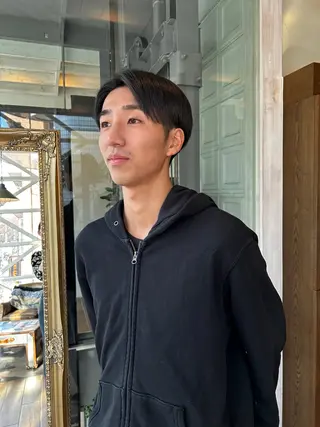 メンズ 西 優衣奈のヘアスタイル