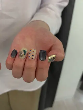 ネイル 佐藤 渚紗のネイルデザイン