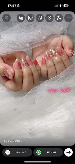 ネイル 🤍eimy nails🤍所属・eimy nails♡のネイルデザイン