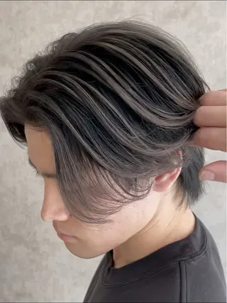 カラー メンズ ブリーチ特化｜メンズ 支持率◎ Takuのヘアスタイル