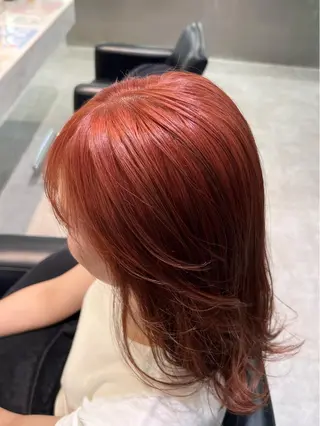 セミロング カラー karin🌛ボブ／ 透明感たっぷりカラーのヘアスタイル