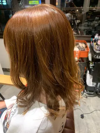 ロング カラー familiar BOND所属・佐々木陸斗 ショート&メンズのヘアスタイル