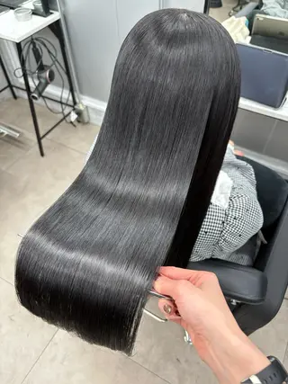 ロング カラー 髪質改善/韓国 ﾚｲﾔｰ/店長/原島のヘアスタイル