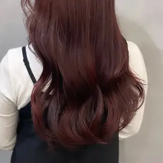 ロング カラー Rui/透明感カラー 暖色/レイヤーカットのヘアスタイル