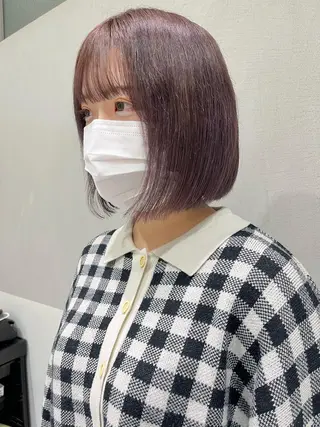 ショート カラー minami🪷 暖色カラーのヘアスタイル
