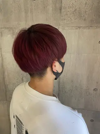 カラー メンズ 新谷 桃子のヘアスタイル