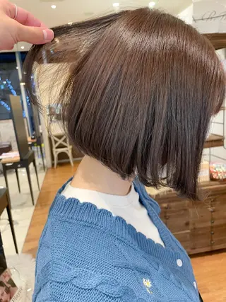 ショート カラー 髪質改善/ブリーチ 田代 龍我のヘアスタイル