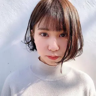 ショート カラー CODE.LINE所属・中川 竜誠のヘアスタイル