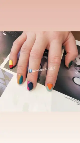 ネイル 4tunekick NAILS(フォーチュンキックネイルズ)所属・光森 淳子のネイルデザイン