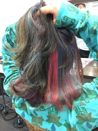 ショート ミディアム セミロング カラー 韓国ヘア🤍髪質改善 🇰🇷AKANEのヘアスタイル