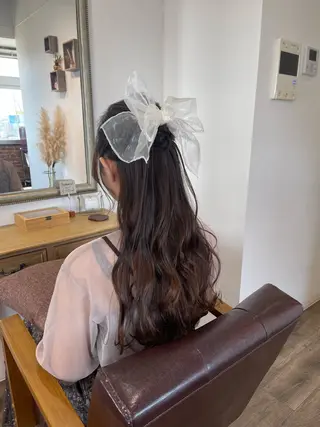 ロング ヘアアレンジ Felice Erikaのヘアスタイル