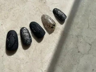 ネイル ⭐︎休業中の練習⭐︎ JNA認定講師髙橋のネイルデザイン