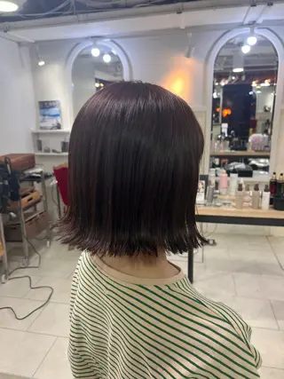 ショート ✨透明感艶カラー✨ yuiのヘアスタイル