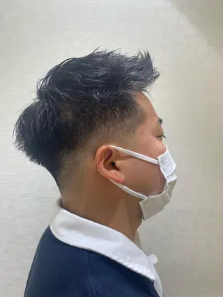 メンズ YUMA/レイヤー/ 似合わせ/パーマのヘアスタイル