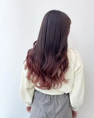 ロング 【公式】amble luxe 中野のヘアスタイル