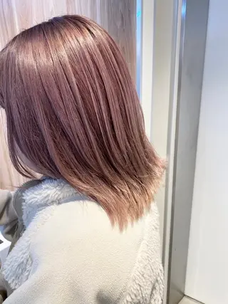 ミディアム カラー GO TODAY神戸三宮所属・あ きのヘアスタイル