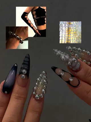 ネイル GO TODAY シェアサロン 渋谷Amiu店所属・渋谷ネイル🎀 y2k/海外ネイルのネイルデザイン