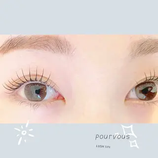 マツエク・マツパ アイブロウ pour voursのマツエク・マツパデザイン