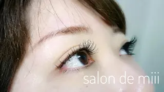 マツエク・マツパ salon de  miiiのマツエク・マツパデザイン