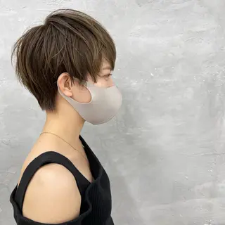 ショート カラー 田畑 智規のヘアスタイル