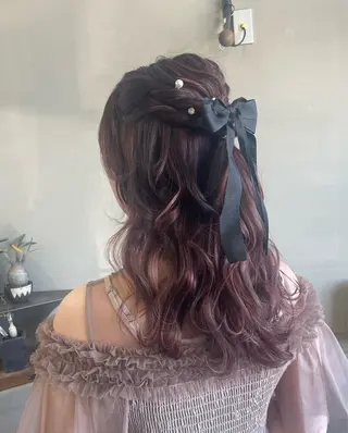 ロング cyan sayaのヘアスタイル