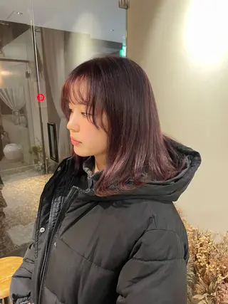 カラー 山下 悠月のヘアスタイル