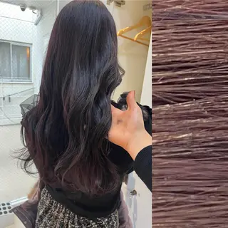 ロング カラー ヘアアレンジ stylist ◎RUKI.のヘアスタイル