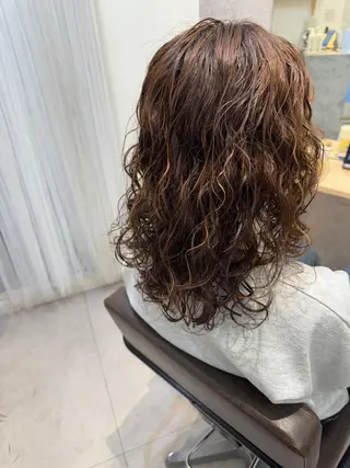 ミディアム パーマ Dxxxx III所属・女性目線の大人 メンズ*Ayakaのヘアスタイル