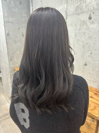 ロング カラー ✨ブリーチなし透明感 ✨カラー💍Yuriのヘアスタイル